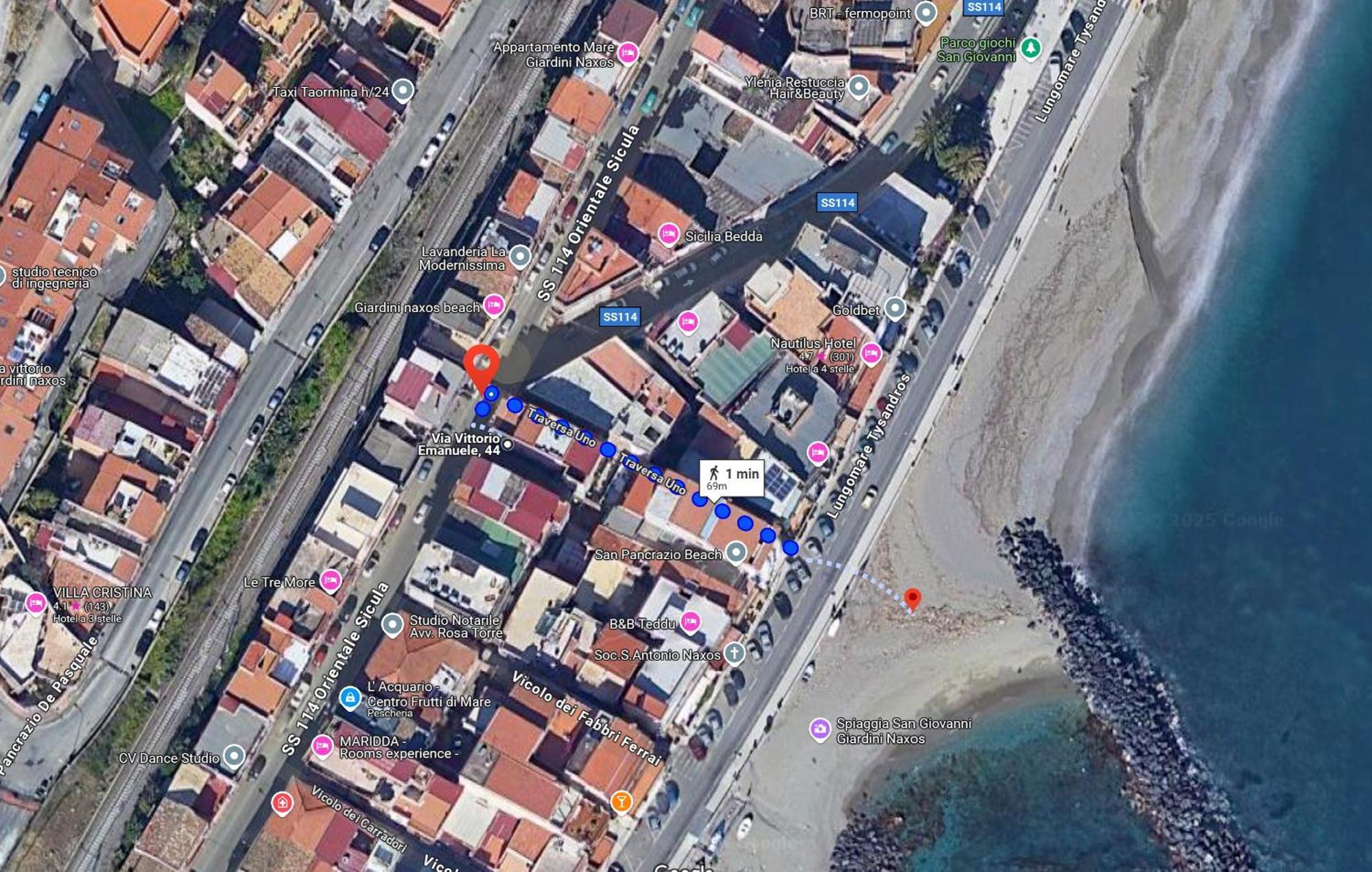 I Barcaioli Panzió Giardini-Naxos Kültér fotó